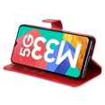thumbnail image 4 of Estuche de Cuero PU con Cierre para Samsung Galaxy M33 5G , Funda Protectora con Billetera y Correa, 4 of 6