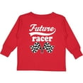 thumbnail image 3 of Inktastic Future Racer Car Racing Boys or Girls Long Sleeve Toddler T-Shirt, 3 of 5