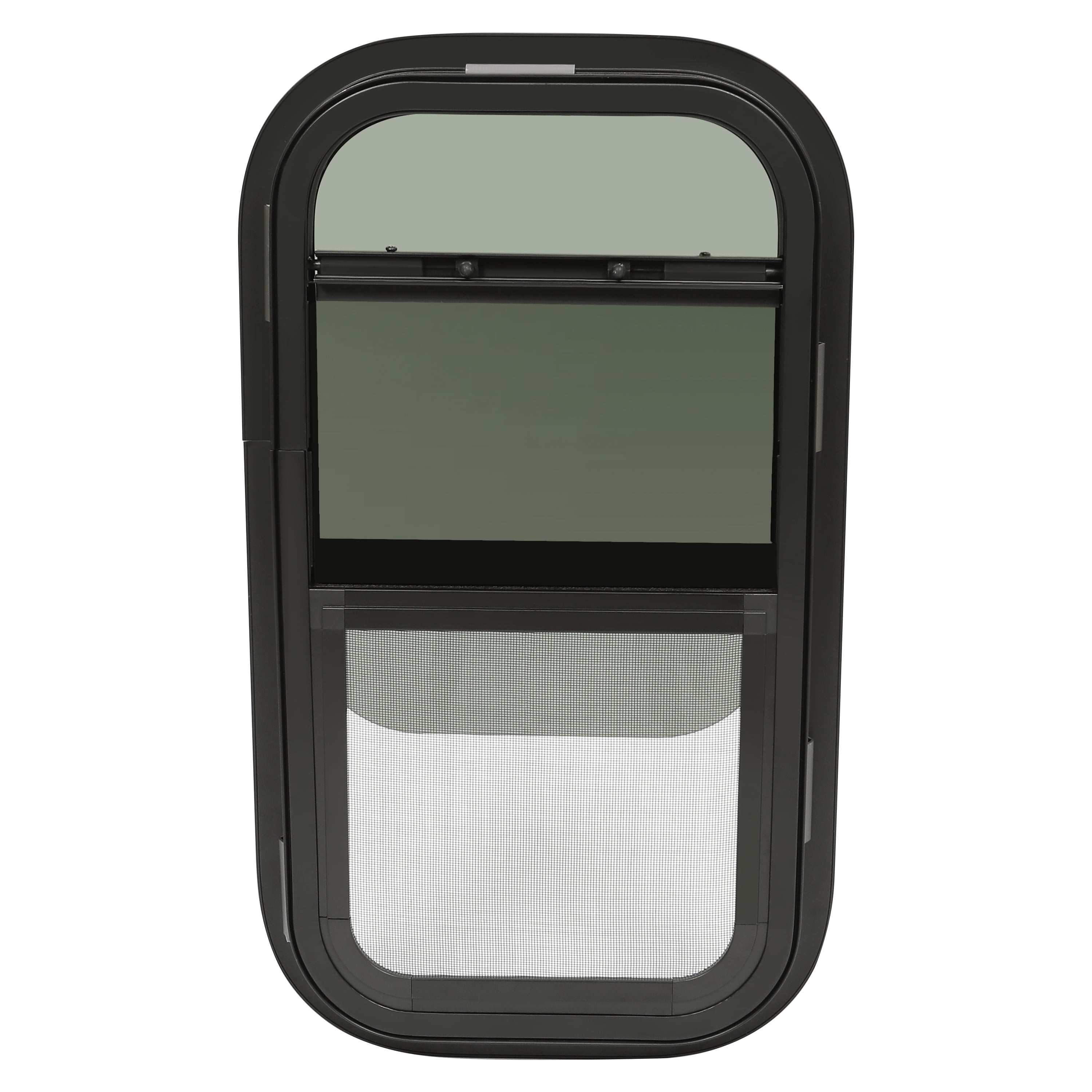 Kojem RV Window 12 x 22 W/Screen Vertical Slider for RV Camper Cargo Trailer