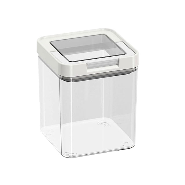 Storage Boxes with Lids,Food Grade Kitchen Grain Jars Boxes Transparent Visual Storage Jars,Jars for Kitchen Storage,Airtight Food Storage,Storage Jars with Lids