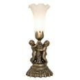 thumbnail image 7 of Meyda Tiffany - 11031 - One Light Mini Lamp - Twin Cherub - Antique Copper, 7 of 7