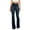 A-Dark Blue, variant on Women's High Rise Bootcut Jeans Flared Wide Leg Denim Pants High Waist with Pockets and Button Closure