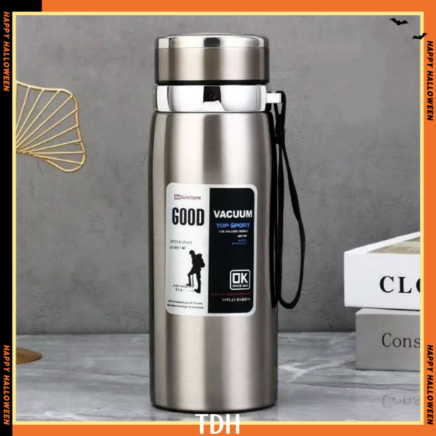 thermos Taza/tazas thermos para Adultos 800ml Plateadas