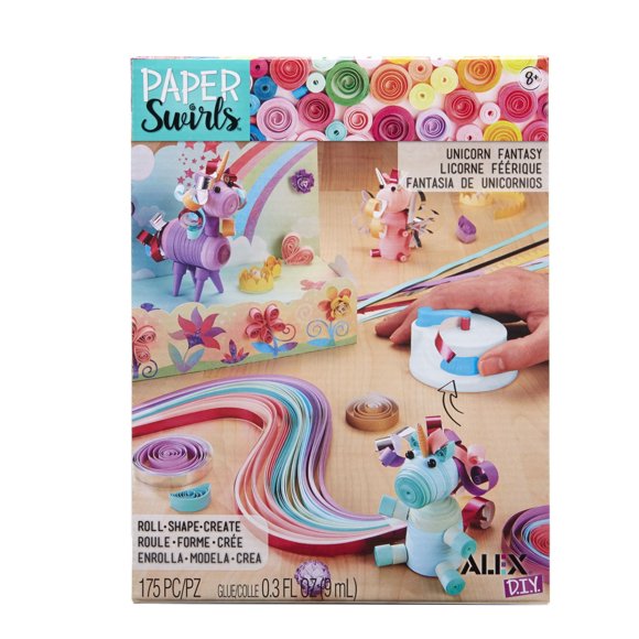 Alex Brands Paper Swirls Fantaisie Licorne