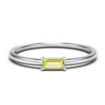 thumbnail image 1 of Bague Empilable Bague Bague Pierre de Naissance - Citrine (November), 1 of 5