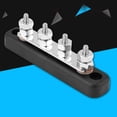 thumbnail image 3 of 4 Studs Bus Bar Electric Terminal Junction Block 100A AC 300V DC 48V, 3 of 14