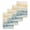 Yellow, variant on Yellow Blue Ombre Kitchen Dish Towels for Drying Dishes Set of 4, Abstract Modern Art Fluid Striped Waffle Weave Microfiber Hand Tea Bathroom Towels Quick Dry & Absorbent Towel 15.7x23.6