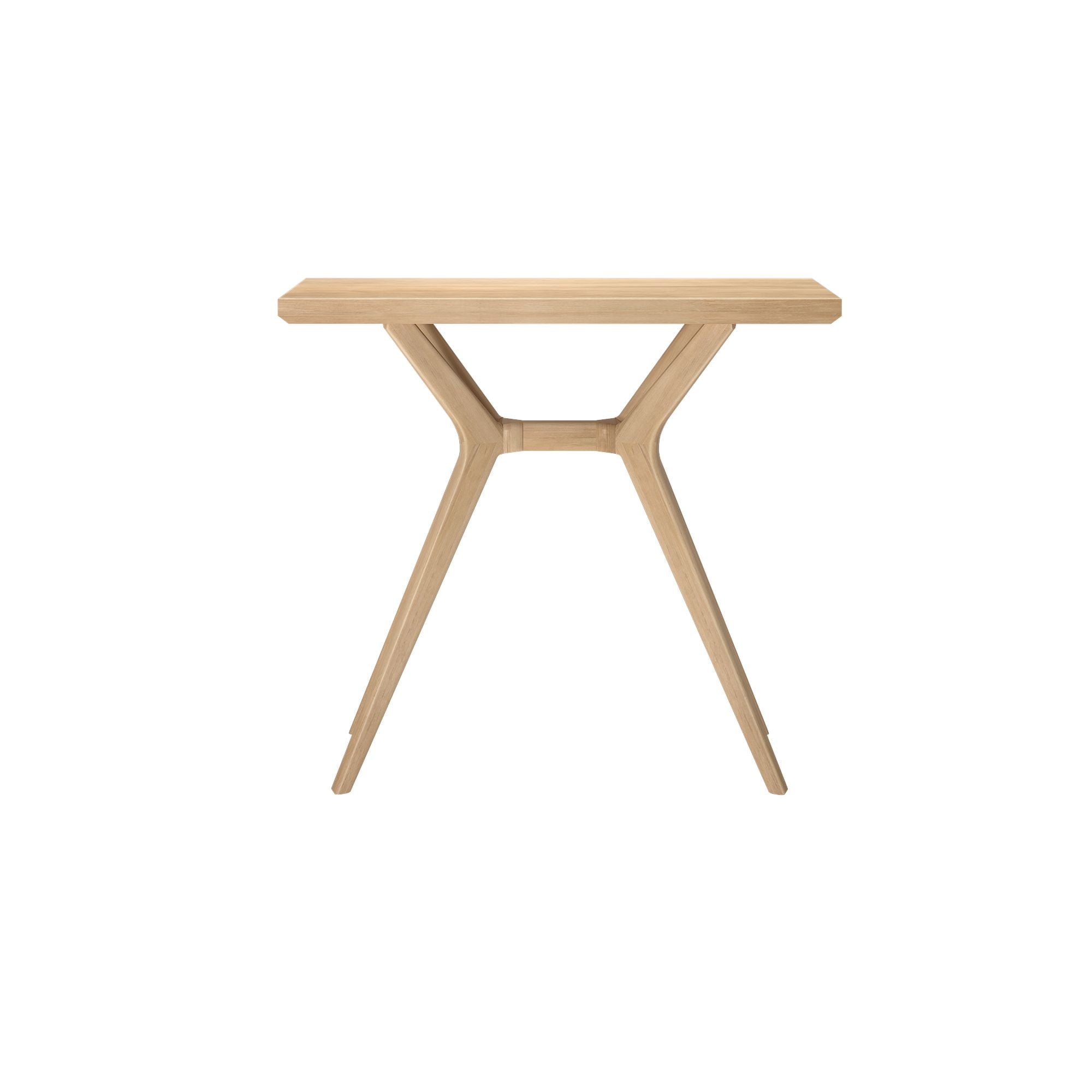 Plank+Beam Verso Console Table, 36 Inch Solid Wood Modern Sofa Table, Narrow Entryway Table for Hallway, Behind the Couch, Living Room, Foyer, Blonde