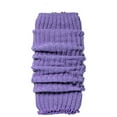 thumbnail image 3 of Lmnyox 80s Cotton Leg Warmer for Women Cute Ribbed Knit Knee High Socks Winter Thermal Long Socks for Dance Party, 3 of 3
