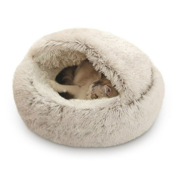 Clearance Deals Aqestyerly Dog Round Pet Winter Warm Sleeping Bag Long Plush Soft Pet Bed Calming Bed Apartment Home Essentials Clearance