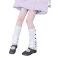 thumbnail image 2 of Wrrkayly Women's Knitted Leg Warmers Fashion Solid Color Flounce Leg Warmers Lolita Socks Accessories, 2 of 7