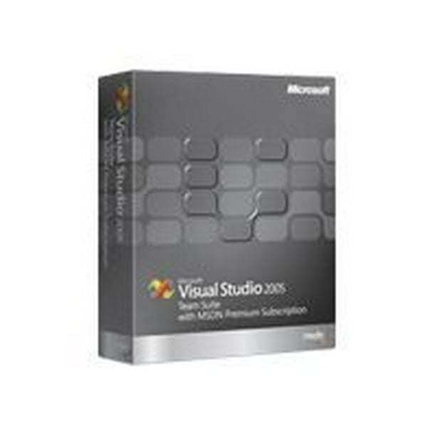 Microsoft Visual Studio Team Suite 05 Box Pack Msdn Premium Subscriptions 1 User Cd Win English Walmart Com Walmart Com Microsoft Visual Studio Team Suite 05 Box Pack Msdn Premium Subscriptions 1 User Cd Win English Walmart Com Walmart Com