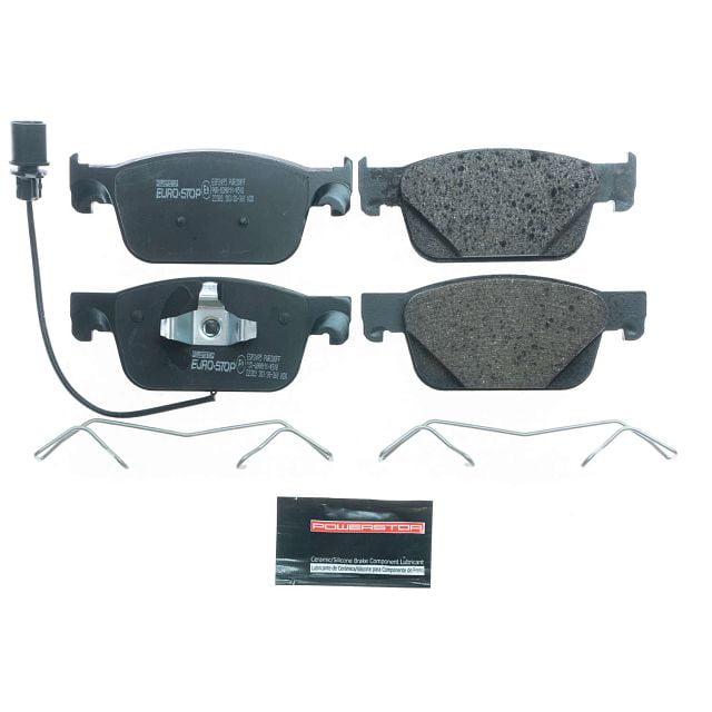 Power Stop Front Euro-Stop ECE-R90 Certified Brake Pad ESP2495