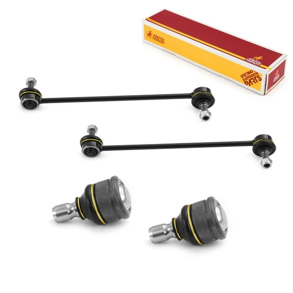 Metrix Premium Chassis Parts - 4 PC Front Sway Bar Stabilizer End Link & L/R Front Lower Ball Joint Kit Fits 08-11 Mazda Tribute, 05-06 Tribute, 05-11 Mercury Mariner, K80296 K80107
