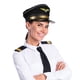 thumbnail image 5 of Gorra de marinero azul marino para adultos, ajustable, ideal para disfraz de capitán de yate o barco, ideal para reuniones de verano y fiestas náuticas., 5 of 7