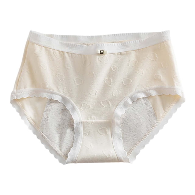 Ropa interior menstrual transpirable y a prueba de fugas para mujer - Tejido suave, diseño discreto para una comodidad durante todo el día - M-XL