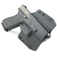 thumbnail image 2 of Outlaw Holsters: Black Carbon Fiber Outside the Waistband (OWB) Gun Holster for Glock 17,19,22,23,25,26,27,28,31,32,34,35,41, Left Handed., 2 of 5