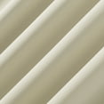 thumbnail image 4 of Sun Zero Bergen 1-Piece Theater Grade Extreme 100% Blackout Rod Pocket Curtain Panel, 40"X63", Cream, 4 of 8