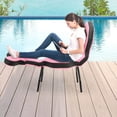 thumbnail image 2 of BestMassage Multifunctional Lazy Foldable Adjustable Sofa Chair Mermaid Chair,Pink, 2 of 7