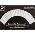 thumbnail image 4 of 24-Pack CPAP Filters – Compatible with ResMed AirSense 11 – Disposable Filters for CPAP Machines – Improves Airflow and Helps Maintain Device Performance, 4 of 7