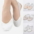 thumbnail image 3 of Slippers Rhythmic Gymnastics Shoes Soft Half Socks Ballroom Art Gym Socks Accessories Elastic Ballet Dance Shoes, 3 of 7