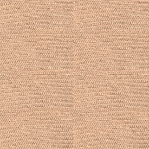 Ahgly Company Indoor Square Patterned Macaroni and Cheese Yellow Area Rugs, 5' Square