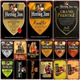 thumbnail image 4 of 1 cartel retro de cerveza para decoración del hogar, placa de metal vintage con diseño de Duke Jan, placa de metal para bar o pub, decoración de pared para habitación, 4 of 5
