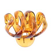 Large for Thick Hair Updo Tool Jaw Grip Folding Clip Brown