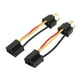 thumbnail image 2 of Convertidor De Arnés De Cableado De Faros, Respetuoso Con El Medio Ambiente, Portátil, 2 Piezas, Convertidor De Enchufe De Faro, Reemplazo Seguro Y Simple Para H4656 H5054 H6052, 2 of 7
