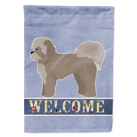 Zuchon #1 Welcome Garden Flag