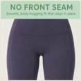 thumbnail image 5 of Women's High Waisted Biker Shorts with Pockets, Nylon Spandex Yoga Workout Shorts, Tummy Control, 1 Pack, 5 of 9