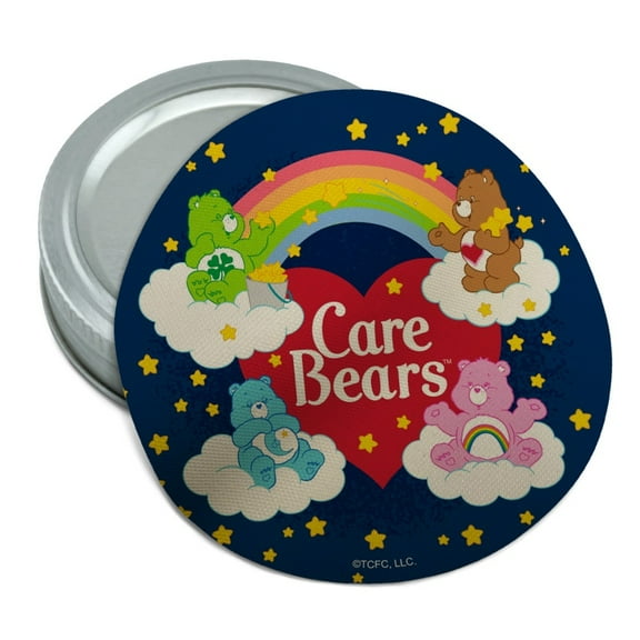 Care Bears Classic Logo Group Round Rubber Non-Slip Jar Gripper Lid Opener