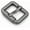 Matte Black, variant on Single Prong Roller Belt Buckles Square Metal Strap Belt Loop Buckle 4 pcs SCRR (1 Inch, Matte Black)