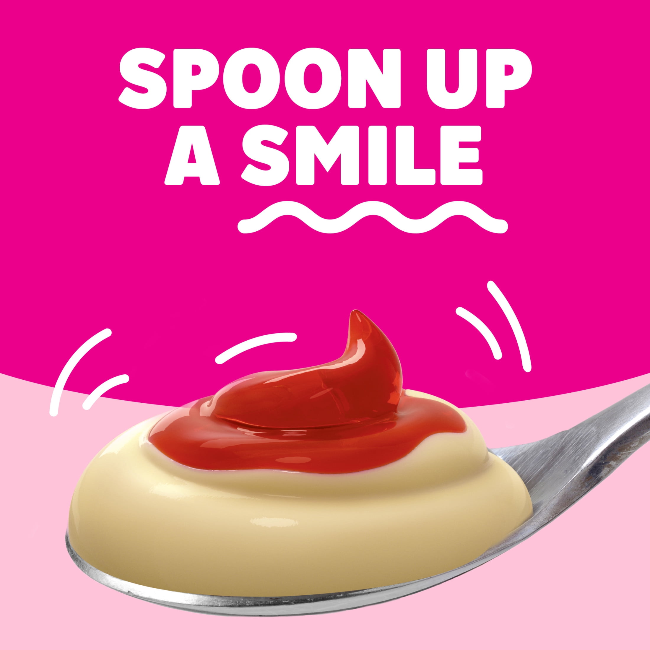 Jell-O Original Strawberry Cheesecake Pudding Cups Snack, 4 Ct Cups