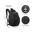 thumbnail image 5 of Swissdigital USA CO. LTD. USB Charging Port 15.6" Laptop Backpack, Black, 5 of 5