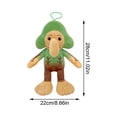 thumbnail image 3 of Peluche Brainrot Italienne la Plus Récente, 10 Pouces Réaliste Mignonne Douce Animal en Peluche Oreillers, Jouet de Collation des Grades Collectionnable Cadeau Classique pour Enfants (Vert), 3 of 3