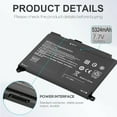thumbnail image 4 of Laptop Battery For HP Pavilion 15-AU165CL 15-AU020WM 15-AW068NR W2L73UA W2L73UAR, 4 of 6