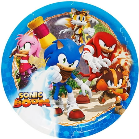 Sonic Boom Dinner Plates