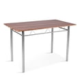thumbnail image 4 of 5 Pieces Wood Metal Dining Table Set with 4 Chairs, 4 of 9