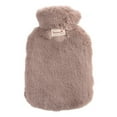 thumbnail image 2 of Hot Water Bottle under $5! Xqxayjr Hot Water Bottle with Fleece Cover, 1L Bed Warmer for Pain Relief, Soft Thermal Flask for Cramps, Reusable Cold Heat Therapy Pack, 2 of 2