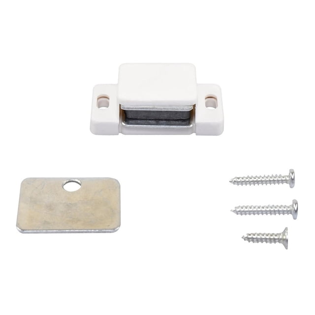 Pack De 3 Broche Magnético Handy Home 4X2.5 Cm Blanco