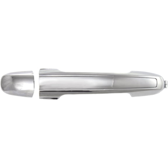 Exterior Door Handle Compatible with 2006-2010 Hyundai Sonata Front, Passenger Side Chrome