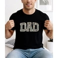 thumbnail image 5 of Dad Camo Shirt for Men Camouflage DAD Graphic Tee Black Shirt Adult Large, 5 of 8
