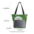 thumbnail image 3 of Pofeuu Dandelion Flower In The Meadow Print Women Fashion Shoulder Handbags Top Handle Satchel Bags Tote Shoulder Shopping Bag Stylish Canvas Tote Bag, 3 of 6
