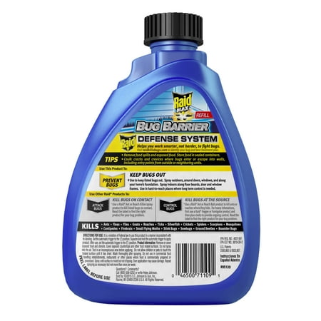Raid Max Bug Barrier Trigger Refill 30 fl oz