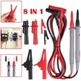 thumbnail image 1 of Kit de Sonde de Test 1000V 10A avec Clips pour Câble Multimètre, 1 of 8