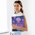 thumbnail image 6 of FORMRS 3 Ring Binder 1.5 inch with Pockets Set of 2 Clip Board 200 Sheets Capacity, Neon Jellyfish, 6 of 8