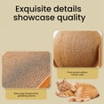 thumbnail image 6 of PrimeGo 3-in-1 Cat Scratcher Cats Cardboard Scratching Pad with Sisal Ball Wood Frame Indoor Kitten Arched Scratcher for Active Cats Scratching Playing Climbing, 6 of 7