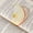 Clear-1E, variant on OEFNTAC Grape Fruit Shaped Acrylic Bookmark Translucent Page Marker Cute Book Accessory for Readers Gift Lovely Stationery Supply Page Holder Reading Tool