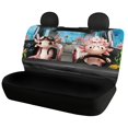 thumbnail image 2 of Uourmeti Axolotl Driving Flower Print Car Seat Covers Full Surround Car Seat Covers Full Set Easy to Install Comfortable Driving Breathable Fit for Truck Cars, 2 of 10